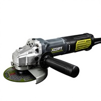 Meuleuse d'angle sans balais de qualité professionnelle 1650W, scie à découper, ponceuse-polisseuse à vitesse variable de niveau industriel, meuleuse électrique