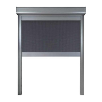 Pare-soleil extérieur motorisé Structure en aluminium Auvent latéral Zip Blind Screens