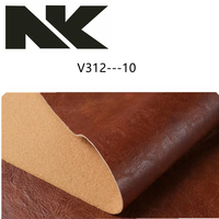 V312 1,2mm Crazy Horse Zweifarbiges Semi-PU-Kunstleder für Aktentaschen, Handtaschen, Schuhe, Sofas