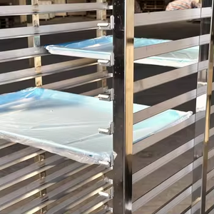 รถเข็นอาหารอลูมิเนียมอัลลอย20 30ชั้นสำหรับวางไส้กรอกและเนื้อสัตว์ - Product Image 2