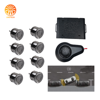Capteur de stationnement de 22mm, kit de 8 capteurs radar de recul étanche pour les modèles Camry Elantra Avalon