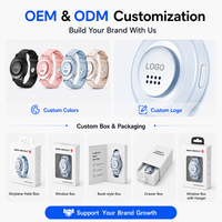 Bracelet intelligent personnalisé OEM ODM avec alerte par vibration, appel d'urgence, bracelet intelligent pour la sécurité des personnes âgées
