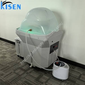 Lavacabezas Portátil Kisen con Circulación de Agua y Fumigación, con Tanque de Agua de 60L + Tanque de Agua Sucia Adicional de 18L y Calentador - Product Image 3