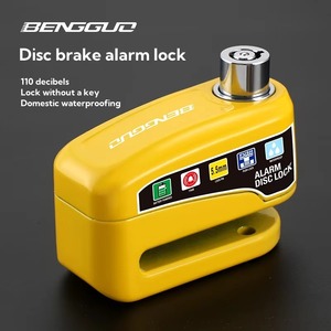 Candado de Disco para Freno de Bicicleta de Aleación de Aluminio, Cilindro de 5.5mm, Alarma de 110dB, Impermeable, Antirrobo, para Bicicletas Eléctricas y de Montaña - Product Image 3