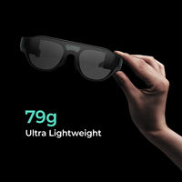 Lunettes intelligentes LEION HEY SMART AR pour malentendants, interaction vocale, traduction en temps réel, sous-titres, étanches IP64, GPS double