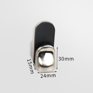 Support de fixation réglable en alliage de zinc pour étagère, clip en verre à résonance pour cloison de placard - Product Image 2