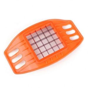 Coupe-frites K679 en acier inoxydable, hachoir à légumes pour frites, outil de préparation de chips, coupe-pommes de terre pour la cuisine - Product Image 1