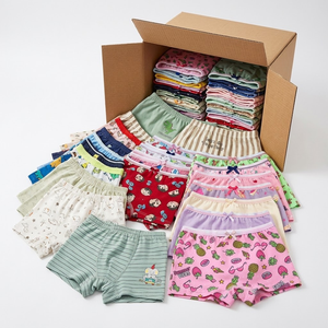 Chaussettes Assorties pour Enfants, Mi-Mollet, Coupe Basse, Antidérapantes, Motifs Animaux de Dessin Animé, Fruits, Rayures, Garçons Filles, Lot en Gros, Fabriquées en Chine - Product Image 3