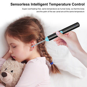 เครื่องแคกหูอัจฉริยะแบบไร้สายอุปกรณ์แค้หูแบบอัจฉริยะเครื่องมือกำจัดขี้หูพร้อมกล้องชุดกล้องส่องสำหรับทำความสะอาดหูของเด็ก - Product Image 4