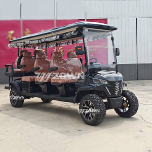 Voiturette de golf électrique à faible consommation d'énergie, faible bruit, zéro émission, véhicule écologique pour les terrains de golf, les zones panoramiques et les parcs - Product Image 3