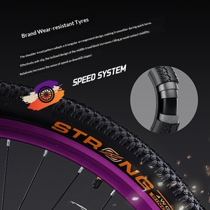 Bicicletta da Montagna ad Alte Prestazioni per Dirt Jump, 8 Velocità, 26/27.5 Pollici, Freno <span class=keywords><strong>a</strong></span> Disco, Forcella Ammortizzata, MTB per Ciclismo e Fuoristrada - Product Image 5