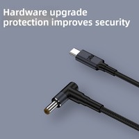 Câble d'alimentation USB Type C vers DC personnalisé 20V 28V PD 140W avec protection OTP pour ordinateurs portables