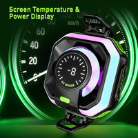 Nouveau Refroidisseur de Tablette et Téléphone HK-5Pro à Refroidissement par Glace, Affichage Numérique, Clip Magnétique, Dispositif de Réfrigération Semi-conducteur 2-en-1 pour le Gaming