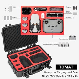Échantillon gratuit Étui de voyage recommandé pour drone EVA Coque rigide étanche et antichoc avec fermeture à glissière intérieure en mousse pour Mavic - Product Image 4