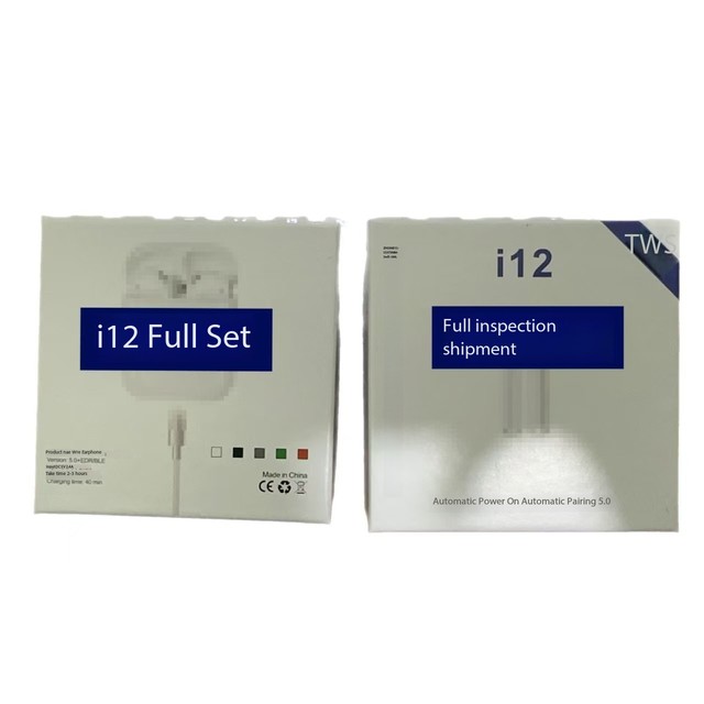 Factory Cost I12Pro Wireless Headset BT Earbuds Tws I12 Earbuds
