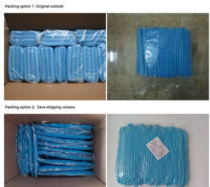 Dùng Một Lần Không Dệt Vòng Dải <span class=keywords><strong>Cap</strong></span> Bouffant Head Bìa Tóc Net Phẫu Thuật Bác Sĩ Y Tá Hat Mob <span class=keywords><strong>Cap</strong></span> - Product Image 6