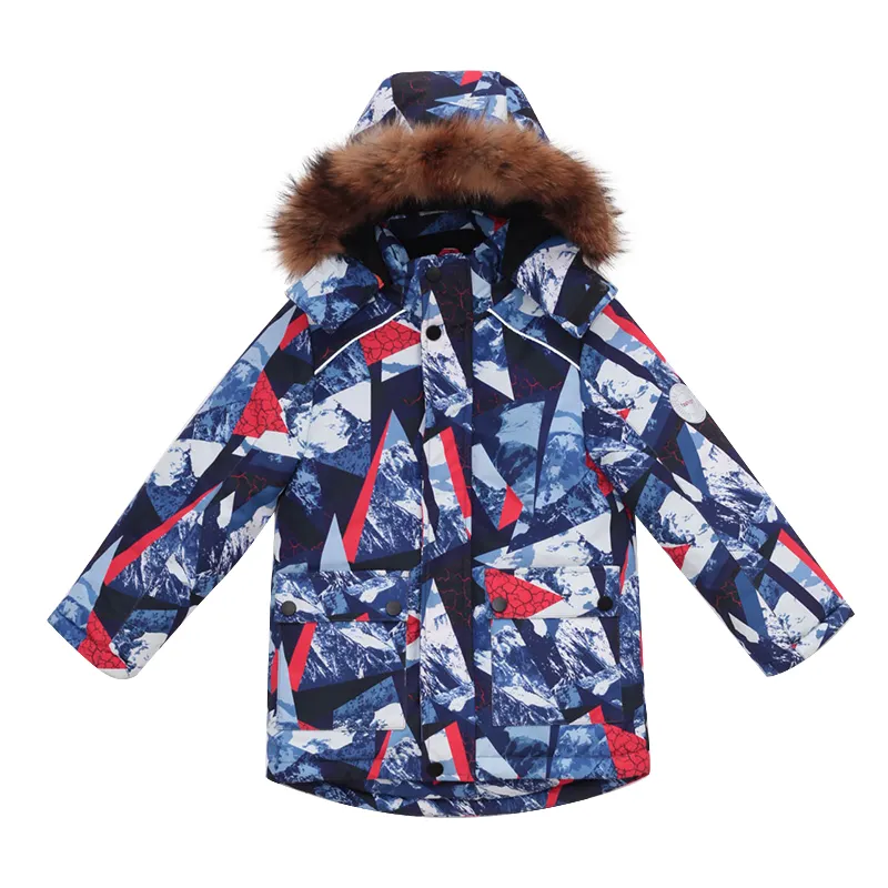 Abbigliamento per bambini parka personalizzabile per bambini 7-11anni giacca da bambina invernale vestiti da 1 a 3 anni