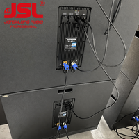 Système de sonorisation professionnel pour scène et concerts en direct, enceinte active Line Array double 10 pouces néodyme 2400W, modèle DL-21A