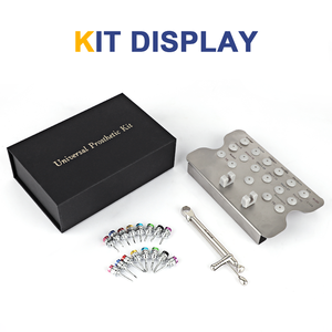 Kit di Strumenti Dentali AI-TW-C8 con Cacciaviti Dinamometrici Universali per Impianti, Attrezzi per Riparazione e Restauro Colorati - Product Image 6
