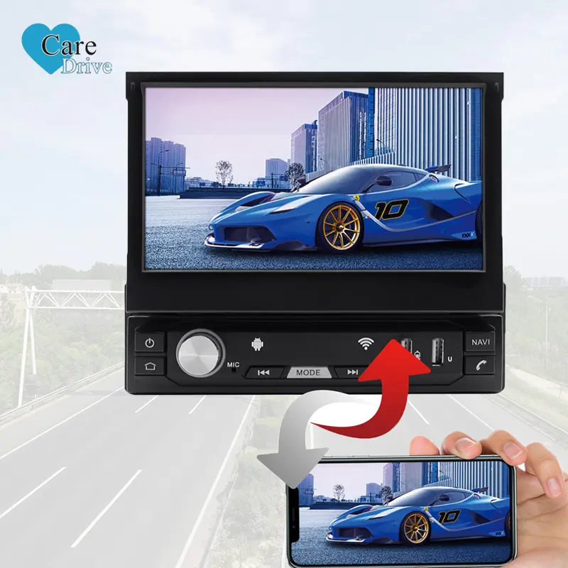CareDrive teknolojisi 2023 Android Stereo Mp3 araba multimedya oynatıcı sürüş kaydedici sistemi araba radyo Dvd oyuncu dokunmatik ekranı