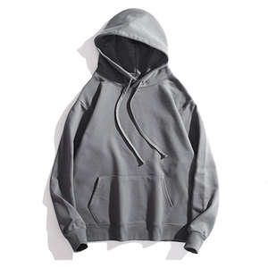 H5572 Fabricant de vêtements Vente en gros Sweats à capuche surdimensionnés en coton mélangé grande taille Sweats à capuche pour hommes et femmes - Product Image 6