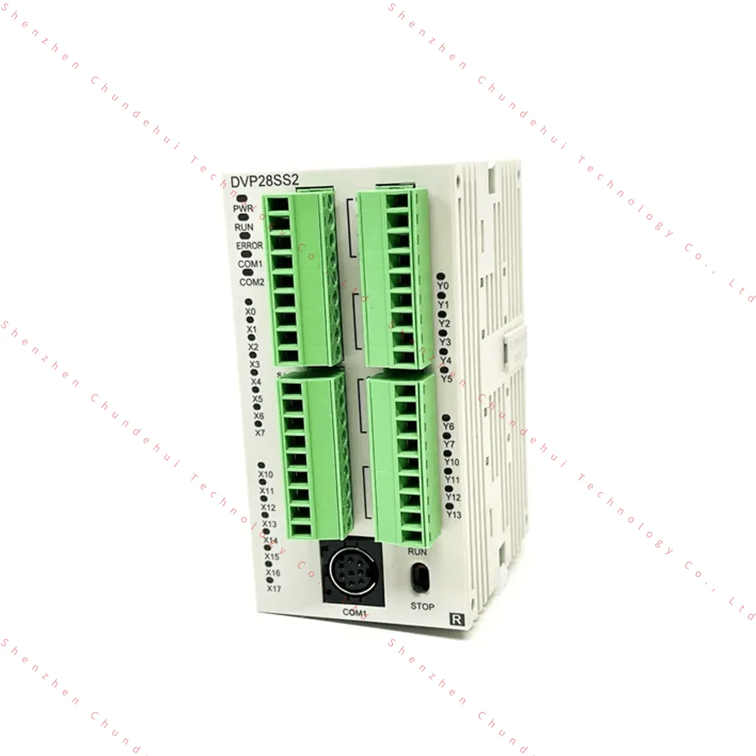 Controlador PLC DVP28SS211R para controle industrial, série DVP, melhor preço