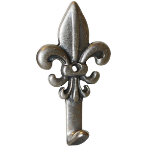 PICTURE HOOK 'LILY' 33mm-Plata-Blister 5 piezas - Product Image 1