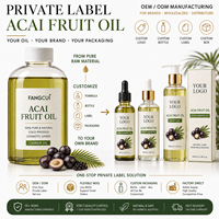 Huile de fruit d'açaï en marque blanche, fabricant OEM ODM, étiquette et boîte personnalisées, faible MOQ, solution de marque complète, approvisionnement direct usine