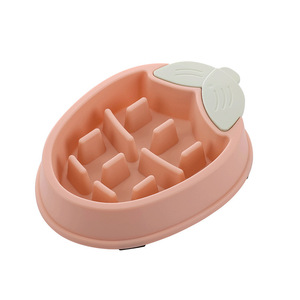 Toptan Evcil Hayvan Malzemeleri Mısır Ananas Şeklinde Kaymaz Plastik Köpek Mama Kabı Su Kabı Evcil Hayvan Besleme Kutusu Paketli - Product Image 4