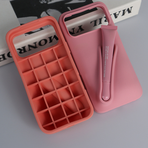 Custodia per telefono in silicone liquido con lucidalabbra, magnetica e antiurto per iPhone 14-17 e serie <span class=keywords><strong>Samsung</strong></span> - Fornitore OEM ODM Cina - Product Image 3