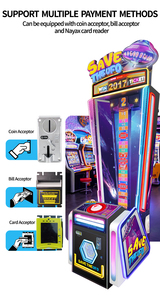 Machine de jeu d'arcade à jackpot progressif à fort potentiel de profit, avec jeu de réaction rapide et de compétences, et distribution de tickets réglable - Product Image 4