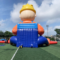 Toboggans de jeux aquatiques extérieurs pour adultes parc aquatique piscine toboggan aquatique gonflable géants commerciaux