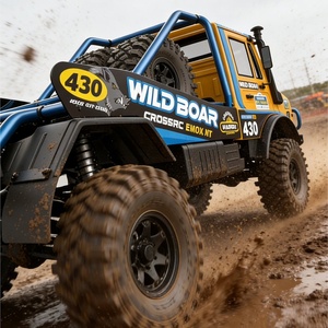 Coche RC CROSSRC 1/8 EMOX NT Big Wild Boar, Todoterreno, para Rally, Escalada, <span class=keywords><strong>Control</strong></span> <span class=keywords><strong>Remoto</strong></span> Eléctrico, Camioneta Todoterreno para Selva - Product Image 2