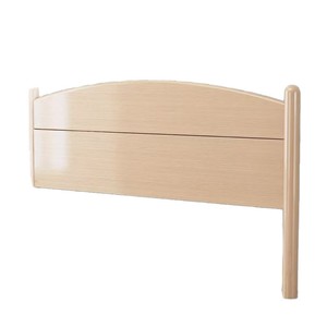 Cabecera de Madera Maciza de Haya Dingyue, Estilo Europeo Minimalista, Cabecera Doble para Cama Tatami, Se Vende por Separado - Product Image 3