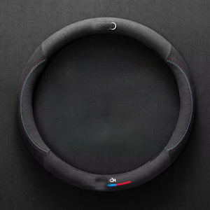 <span class=keywords><strong>Volant</strong></span> de voiture en suède en forme de D, design personnalisé spécial en fibre de carbone pour <span class=keywords><strong>Volkswagen</strong></span> - Product Image 3