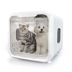 हॉट सेल कस्टम पालतू ड्रायर बिल्ली कुत्ता बाल सुखाने बॉक्स स्मार्ट इंटेलिजेंट स्वचालित प्राकृतिक पवन पालतू सुखाने बॉक्स