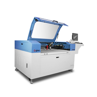 Gbos Cnc Automatische Pur Lijm Doseren En Laser Snijmachine Voor Naadloze Ondergoed Sportkleding Bonding Stof