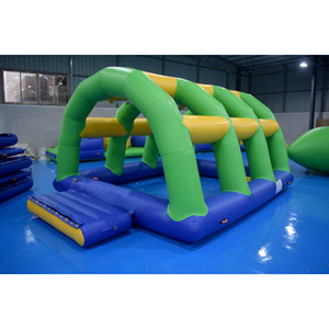 <span class=keywords><strong>Parc</strong></span> aquatique gonflable géant Parcours d'obstacles pour enfants <span class=keywords><strong>et</strong></span> adultes Équipement de jeu aquatique passionnant pour tous - Product Image 5