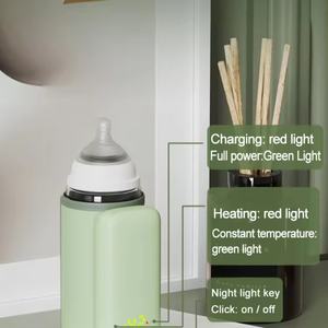 Calentador de Biberones Recargable con USB, Precio al por Mayor, Calentador de Leche Portátil para Viajes para Bebés - Product Image 6