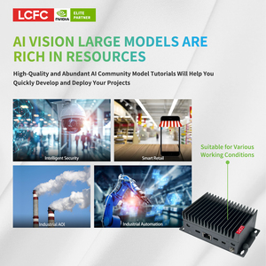 LCFC Jetson Nano B100 4 Go pour l'IA, l'inférence en périphérie, le 4G, sans ventilateur, pour programmeurs, véhicules autonomes, robots, taxis et livraison - Product Image 4