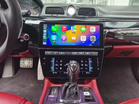 Panneau noir 8G + 128G 12.3 "lecteur DVD de voiture Radio Android 8.8" écran ca écran de climatisation pour Maserati Gt Granturismo 2005-2015