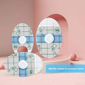 PU membran tahan air transparan hipoalergenik stiker telinga sekali pakai penutup telinga Pancuran bayi untuk anak-anak - Product Image 1