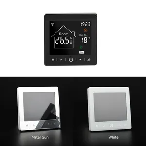 Tuya akıllı Wifi termostat Lcd ekran ile ev yerden ısıtma için sıcaklık kontrol cihazı denetleyici