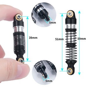 4 pièces amortisseurs en métal aluminium pour <span class=keywords><strong>TRX4M</strong></span> Defender Bronco <span class=keywords><strong>1</strong></span>/<span class=keywords><strong>18</strong></span> pièces de voiture RC - Product Image 2