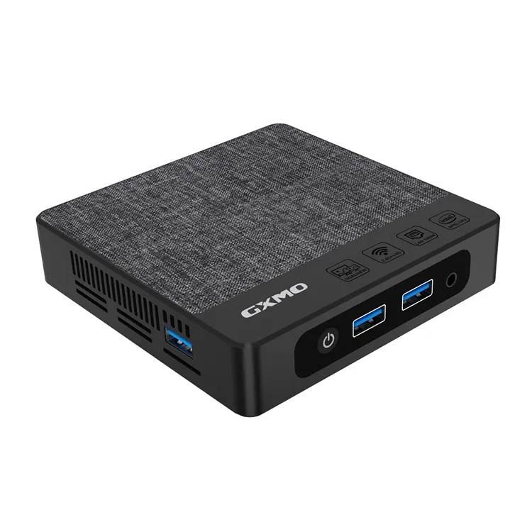 Fanless Gaming Mini-PC N42 Lizenzierter Win11 Ubuntu 4k Gemini Lake Office Mini-PC N4020 Dual-WLAN 4GB/64GB Win11 Pro Mini-Computer