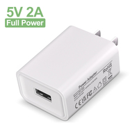 Portable 5V2A US Plug chargeur mural charge rapide 10W sortie Cube adaptateur USB accessoires de téléphone portable pour la livraison directe