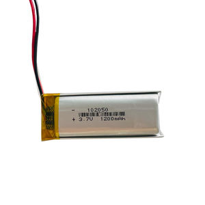 102050 batería Lipo 3,7 V 3 cables 1000mAh batería Lipo 3,7 V 1000mAh batería Lipo de polímero de iones de litio para electrodomésticos - Product Image 1