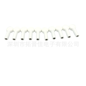 TogeeKa Banana <b>Plug</b> To Clip ECG Lead <b>Adapters</b> 10pcs Plastic Medical Connector For Electrode Pad Use - Product Image 2