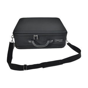 Peng Gong Laptop Case 18-Inch EVA Oxford Cloth Zipper Closure Business Travel Bag Black - Product Image 3