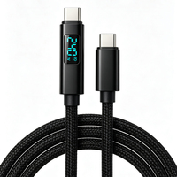 Nouveau câble USB-C PD240W 40 Gbit/s 2026 avec puce E-Marker, gaine en nylon et blindage en feuille, charge ultra-rapide pour téléphones portables et ordinateurs